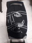 Mala viagem troly grande preta 80-60-30 / sansonit c/ chave rigida