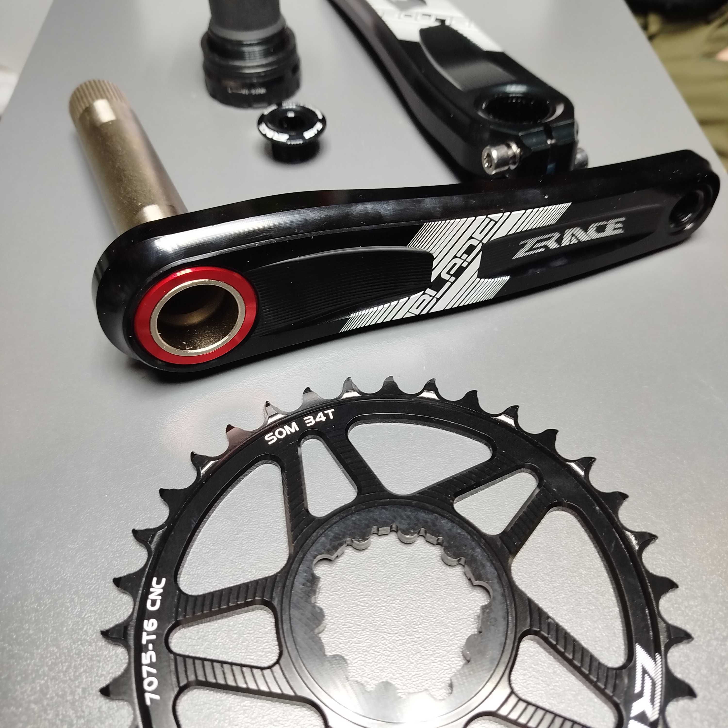 Шатуны ZRace Blade gxp 34 зуба 170мм