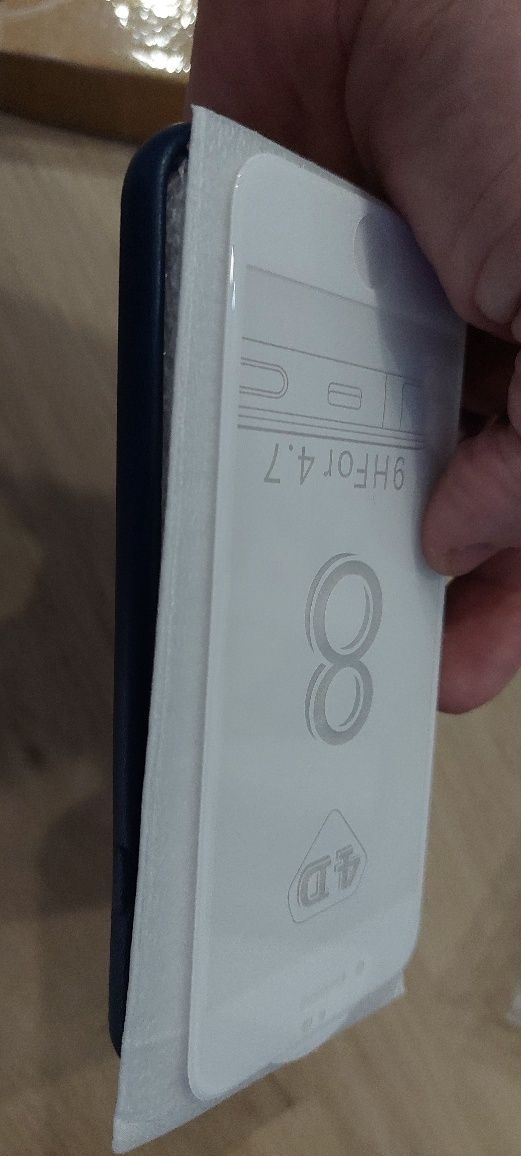 Capa iPhone NOVA + Película NOVAS