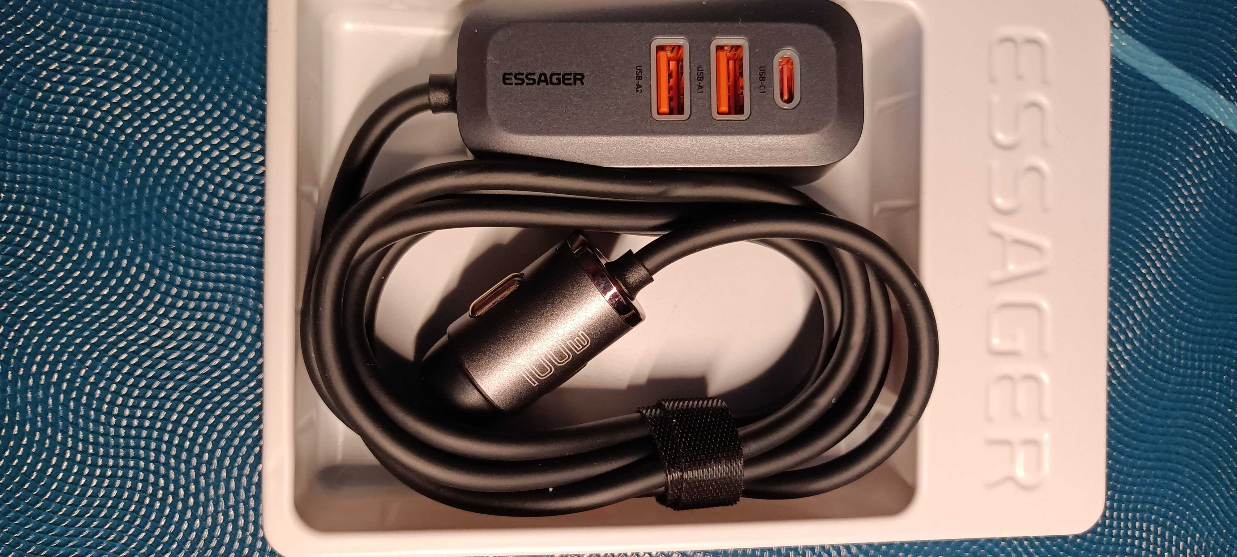 Авто зарядка разветвитель розетки много USB Toocki JaJaBor Essager