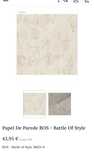 2 rolos Papel de parede BOS 38823-6 novos