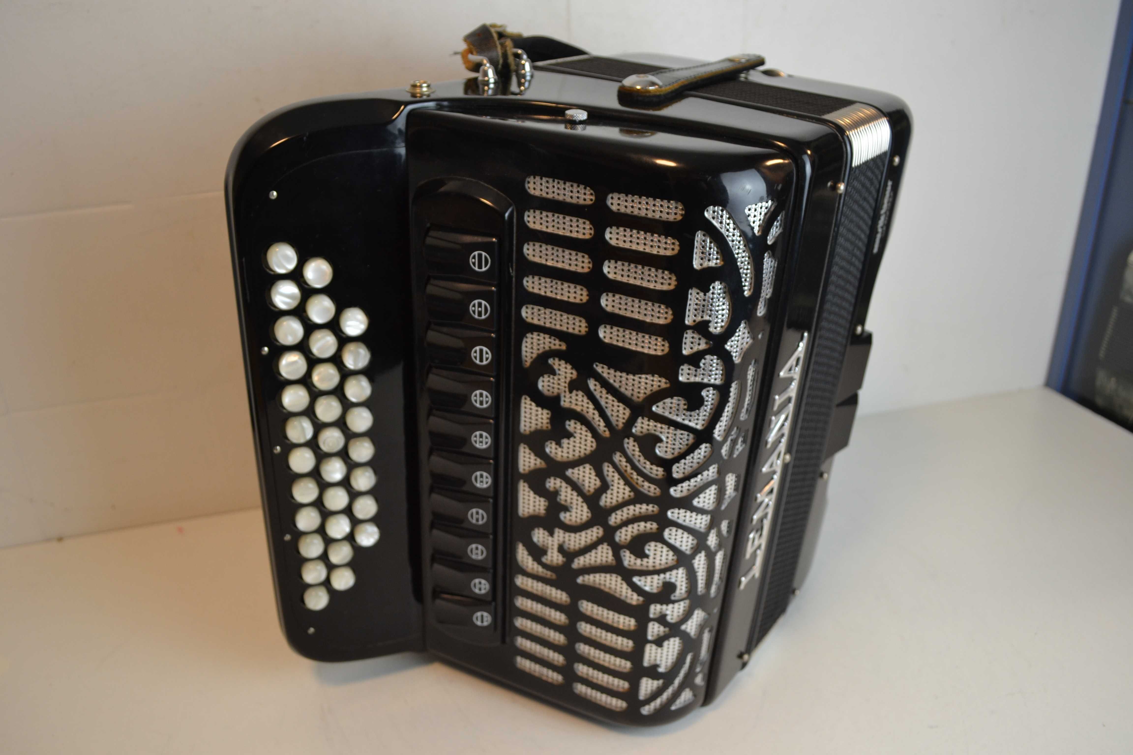 Concertina Lemania 4 Voz Com Mala