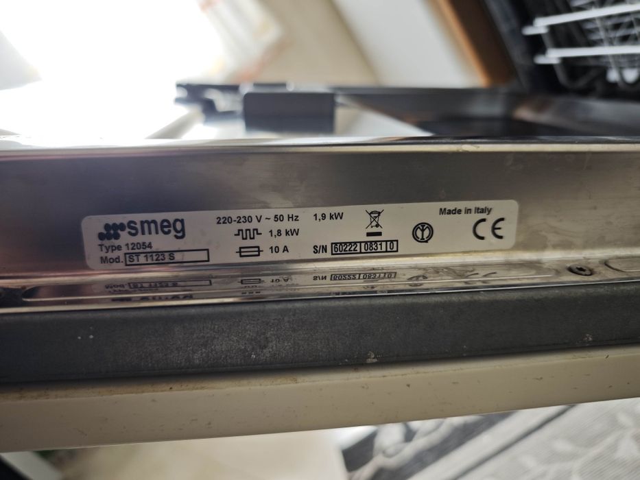 Maquina de lavar louça smeg, Mod.ST 1123 S