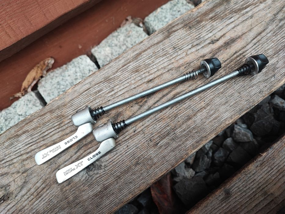 Zaciski kół rowerowych Shimano Deore XT M750 Retro MTB