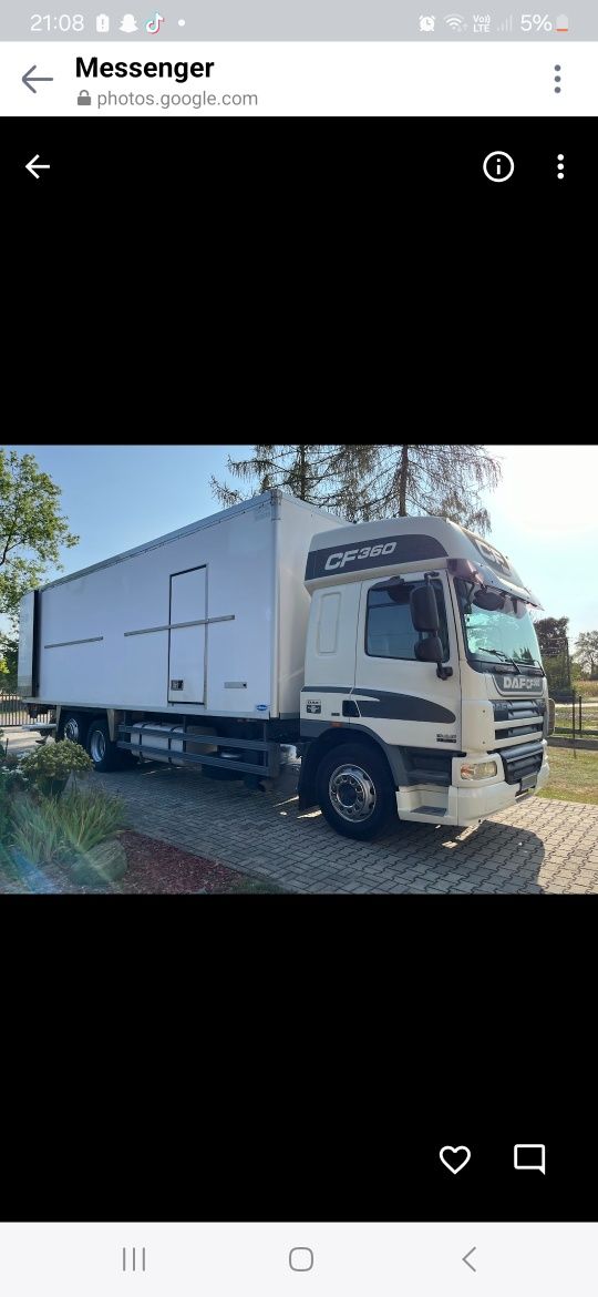 Daf CF75 Skrzynia winda