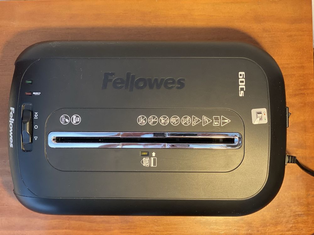 Fellowes 60CS - Destruidora de Documentos (Como Nova)