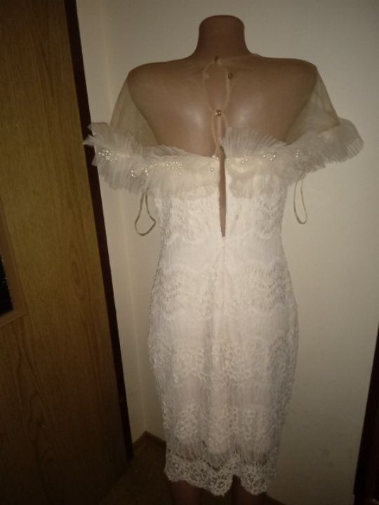 Плаття, сукня гипюр нарядное , свадебное