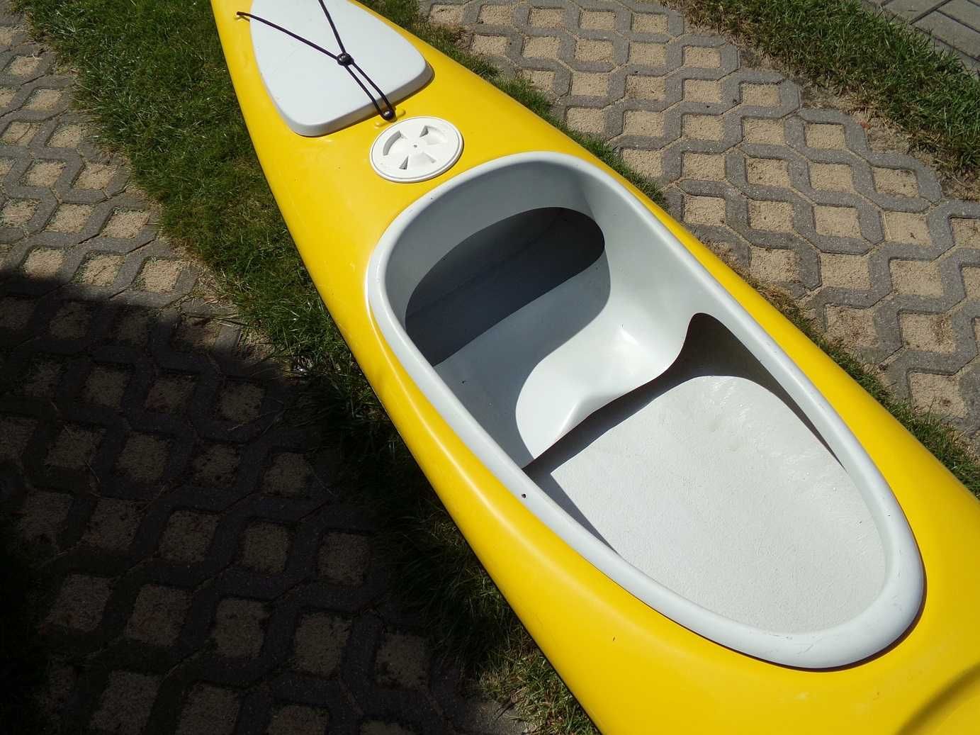 Kajak Wigraszek 1- osobowy 398 cm dł. + wiosło.