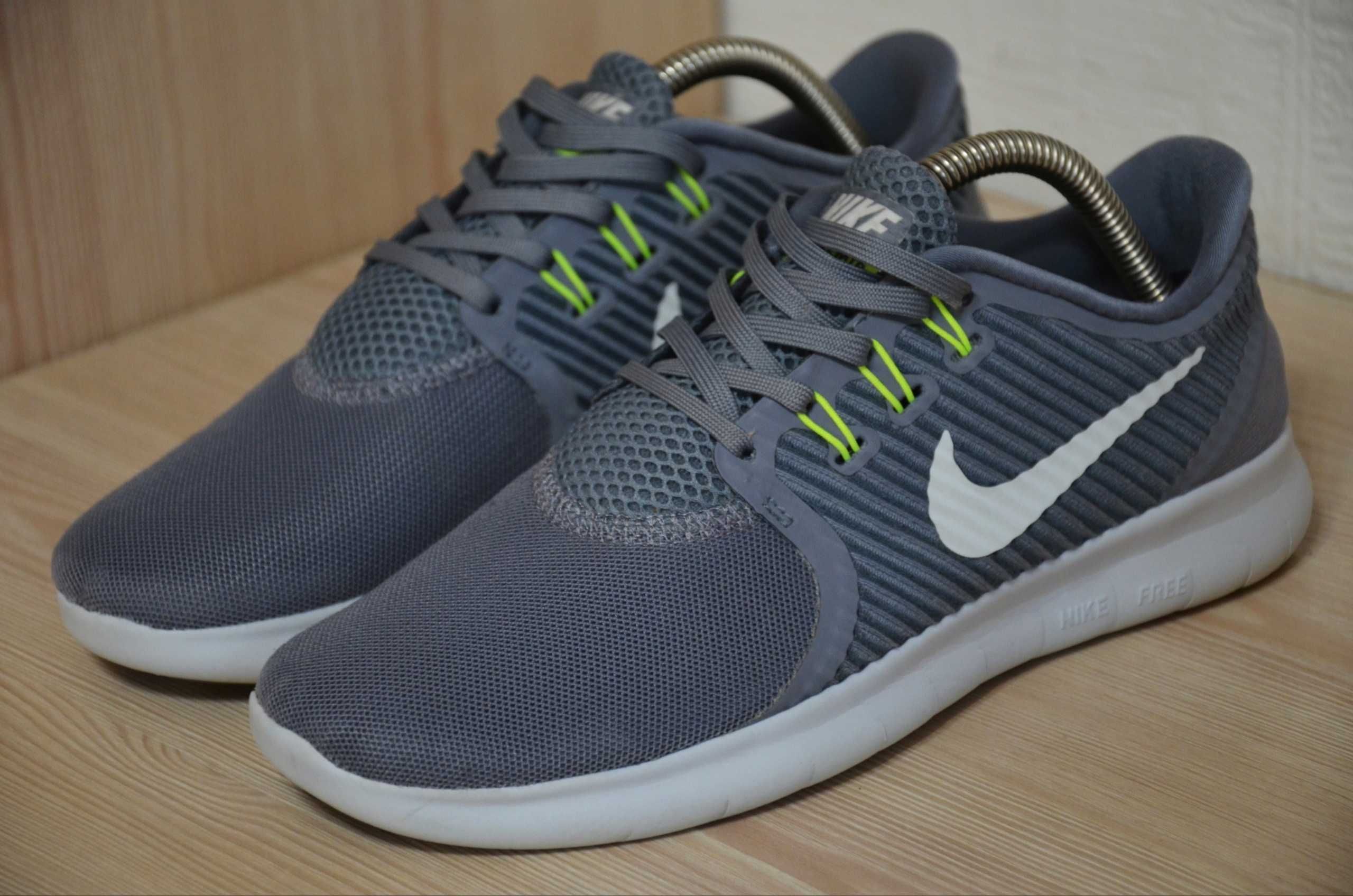 Nike Free RN Gray Running , Текстильні кросівки , легкі зручні