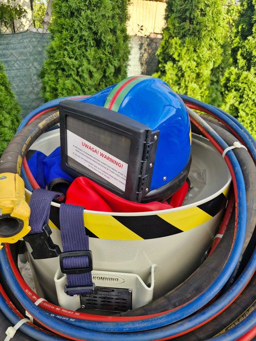 Piaskarka 100l NOWY zestaw do piaskowania