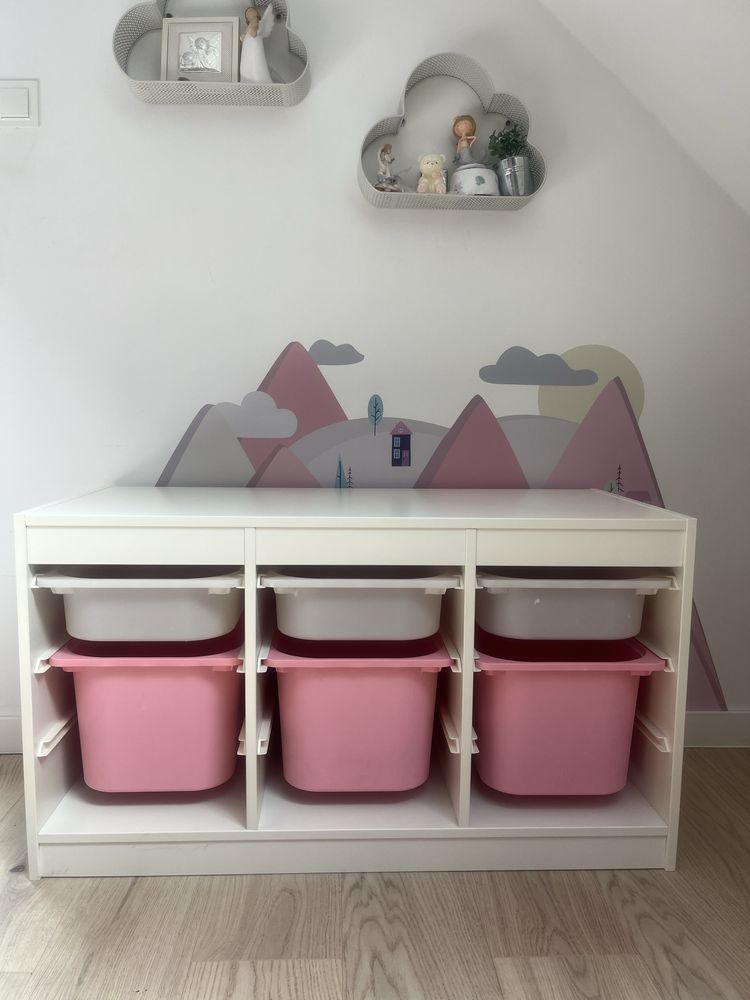 Regal z pojemnikami TROFAST IKEA