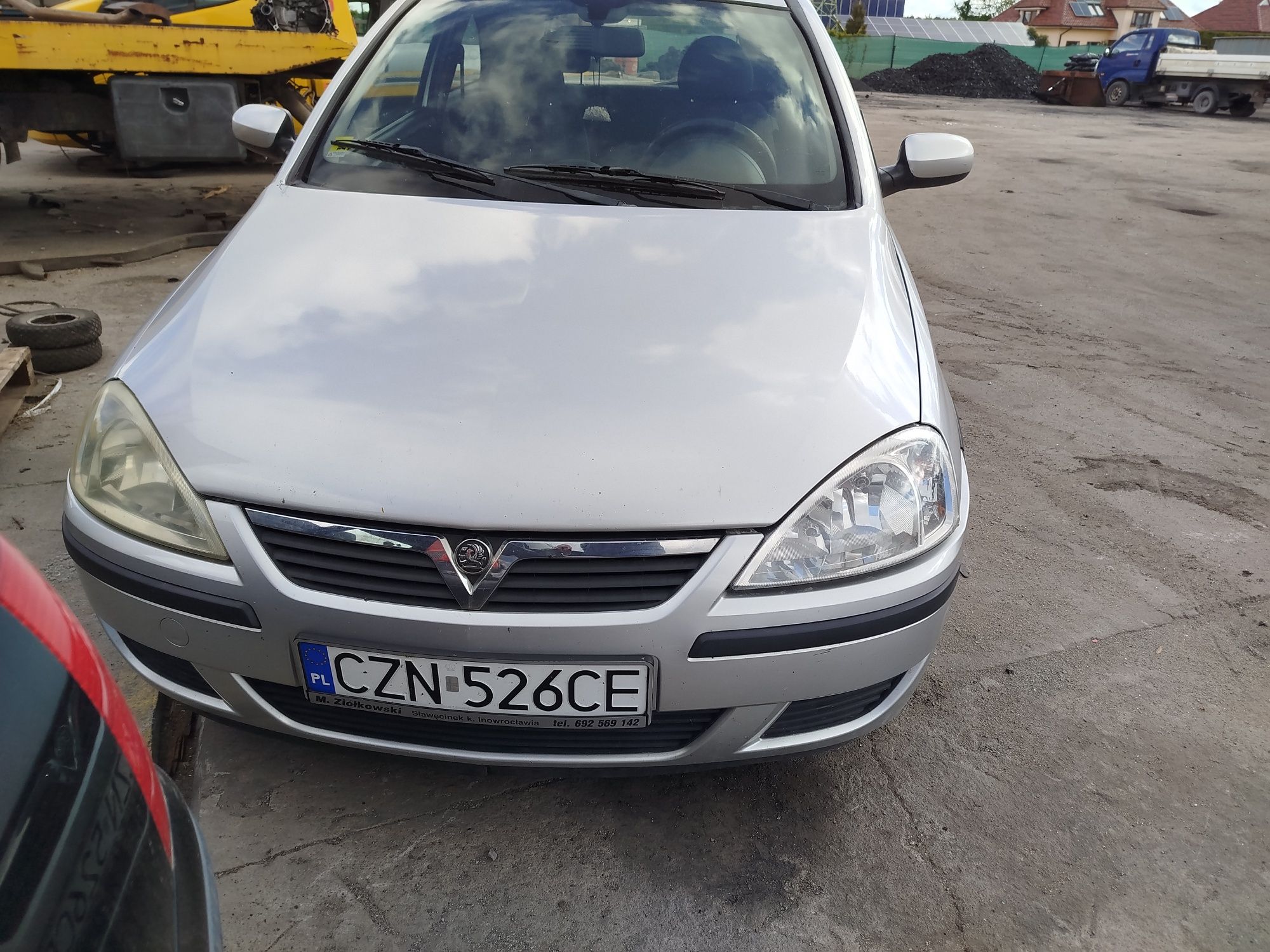 Corsa C Z157 kompletny przód maska zderzak lampy pas błotnik wysyłka