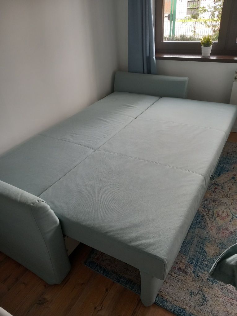 Sofa HOLMSUND IKEA 3 os błękitno-szary
