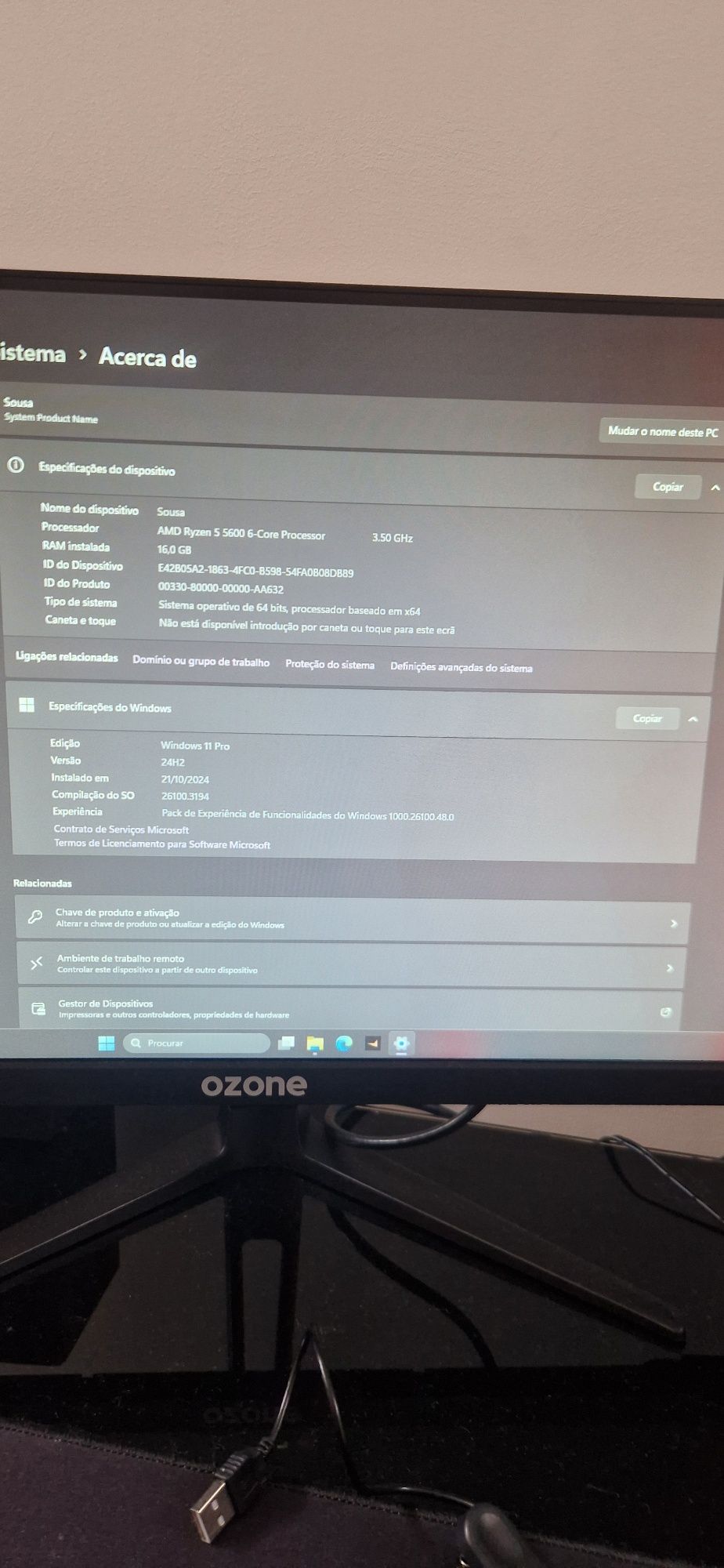Setup Gaming Completo (tudo com GARANTIA)