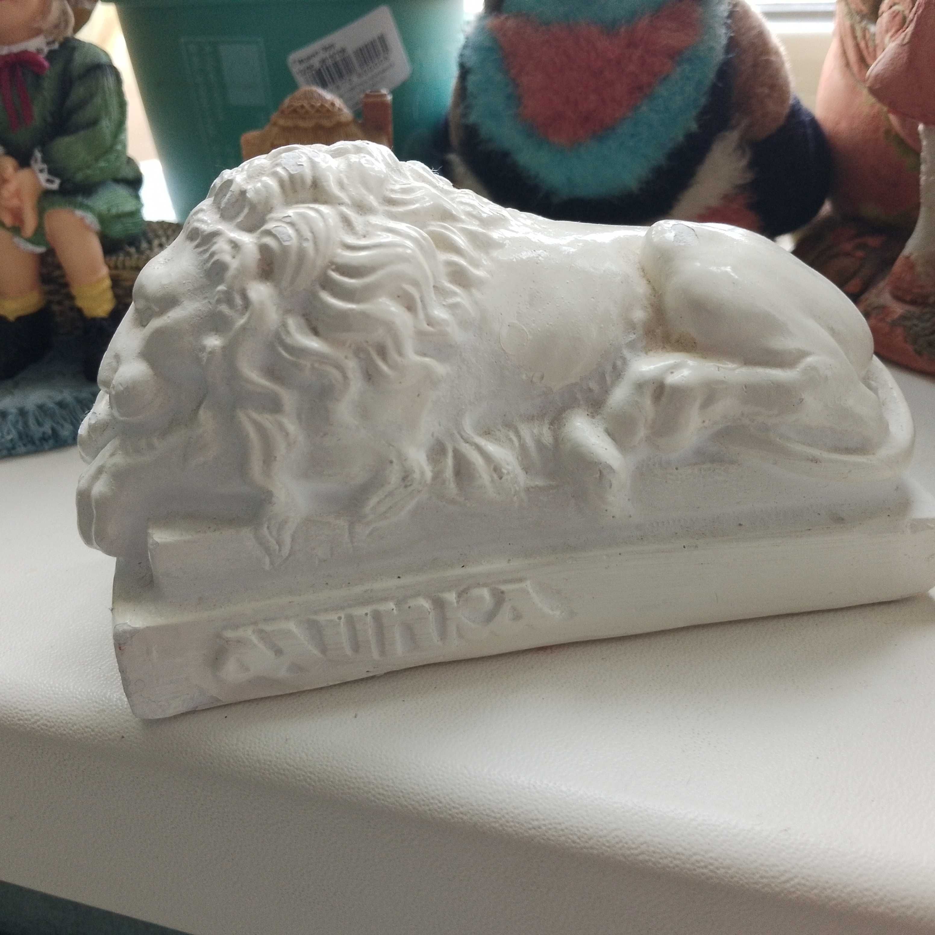 статуэтка Алупка лев,вечный календарь.коккер-спаниель.Тедди