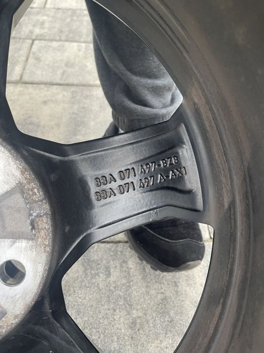 Audi Q3 Felgi*Koła*Zima*215/60r17*Oryginał*Czarne*9mm