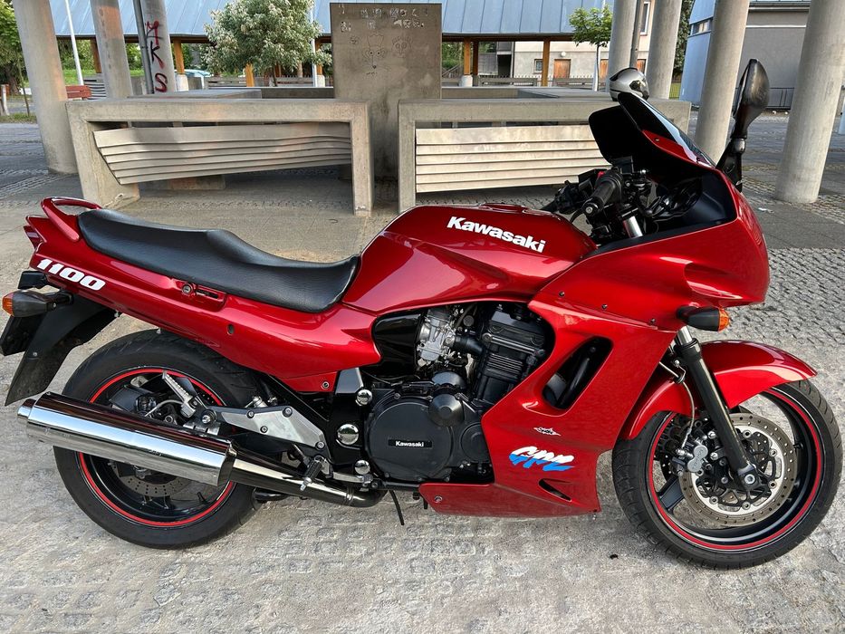Kawasaki GPZ Kawasaki GPZ 1100 ORYGINALNY PRZEBIEG 12832km! Bez Wkładu WZOROWY STAN