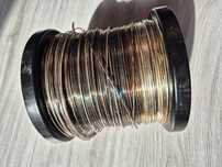 Drut 1,5 mm 1m CuAg Cu+Ag Cu Ag miedziowo-srebrny