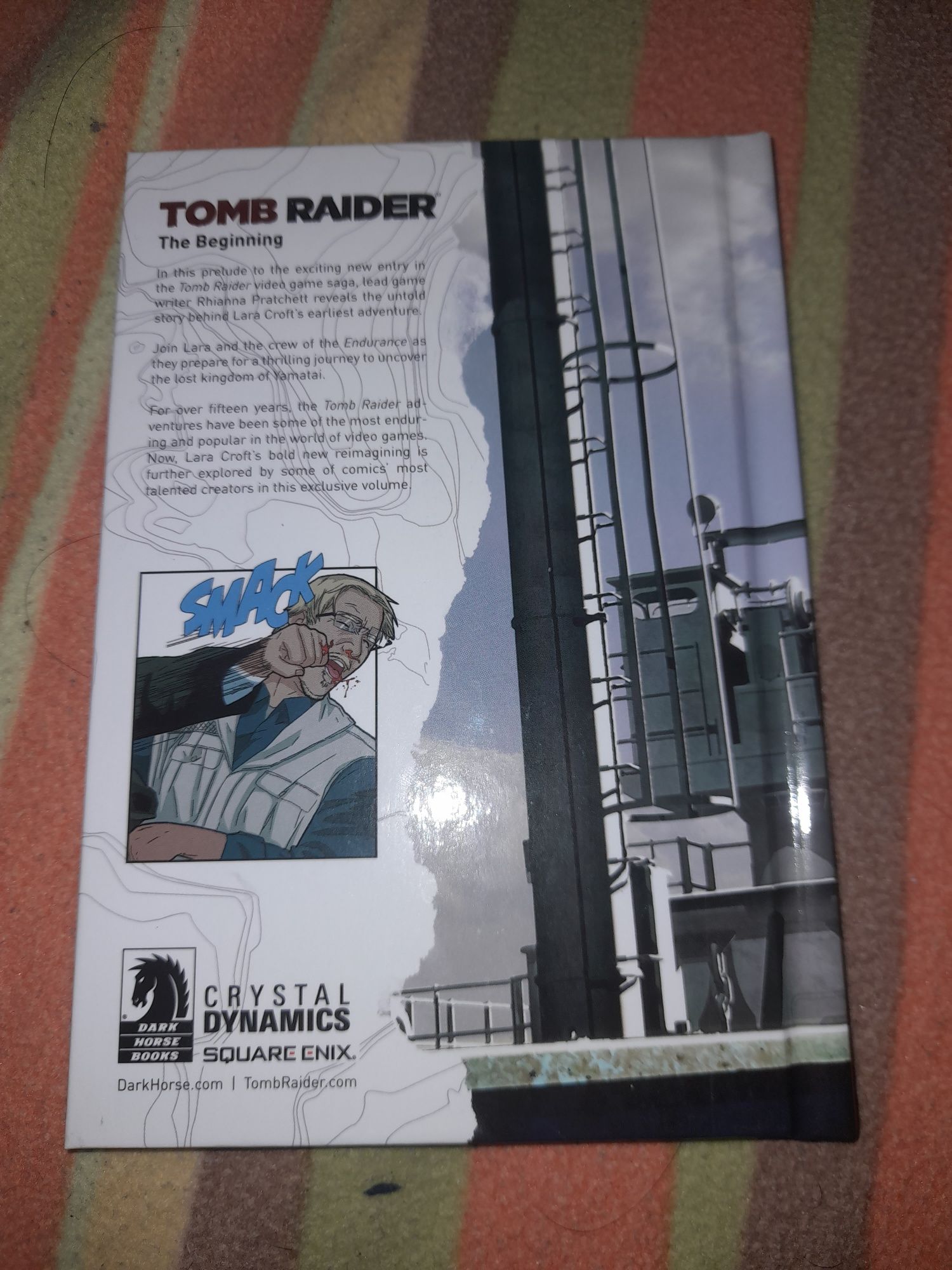 Livro BD tomb raider