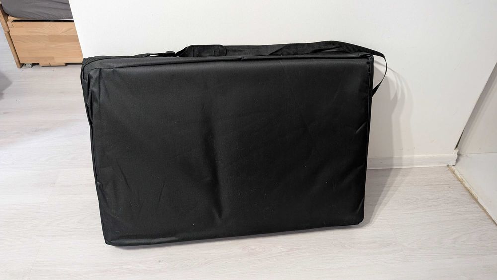 Stół Masażu Składany Drewniany Łóżko Kosmetyczne 3-Segmentowy Leżanka