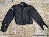 Blusão em pele Alpinestars