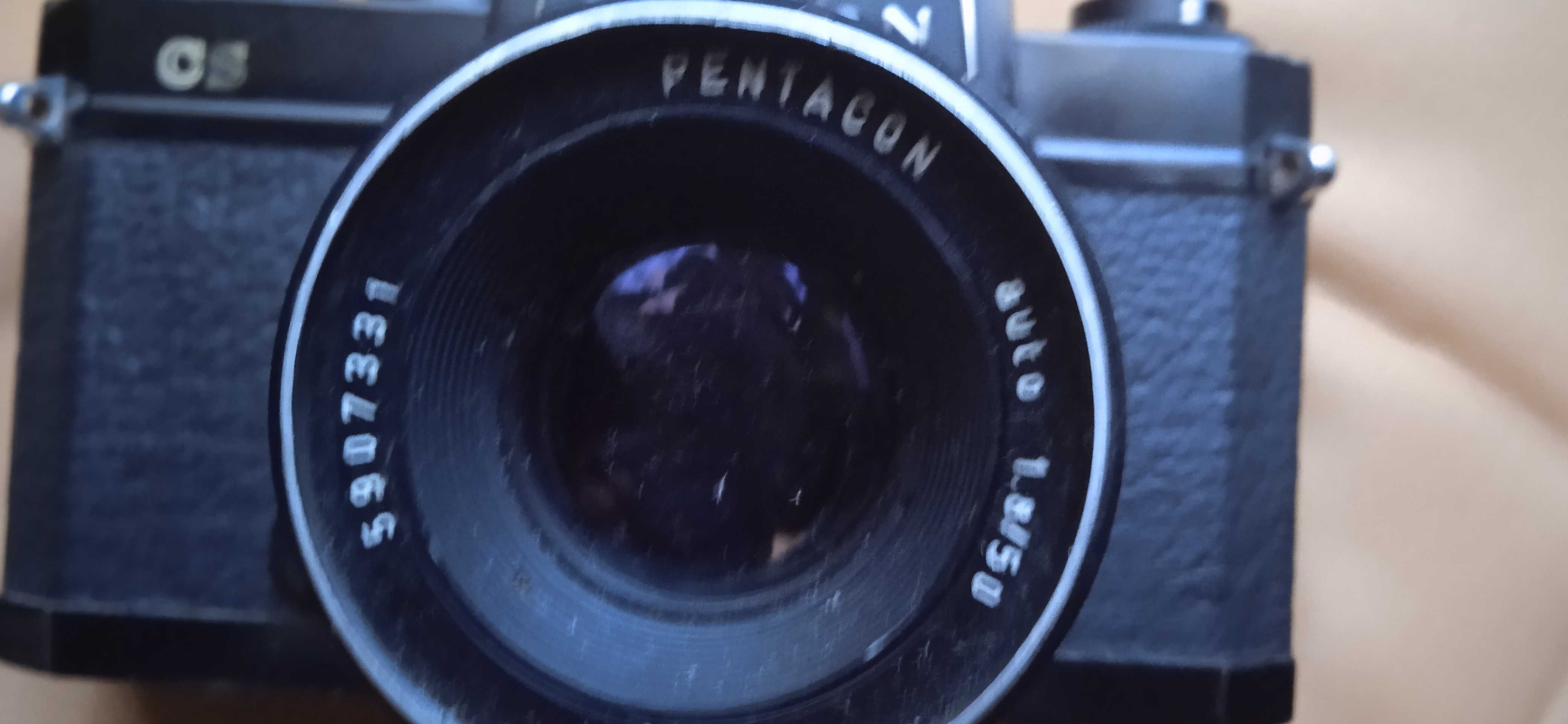 Aparat CHINON CS+Pentacon 50 f 1.8