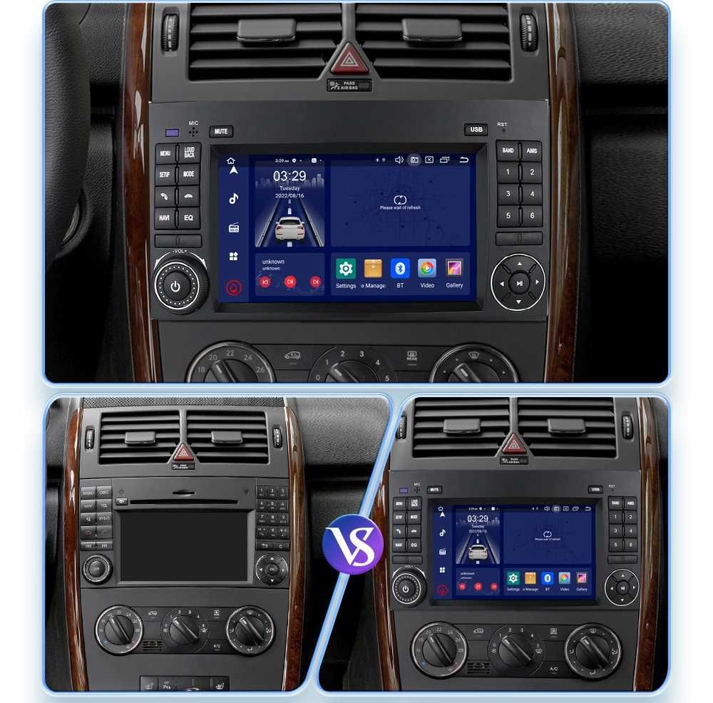 CarPlay Android WiFi GPS Mercedes Sprinter Vito Viano A B VW Crafter