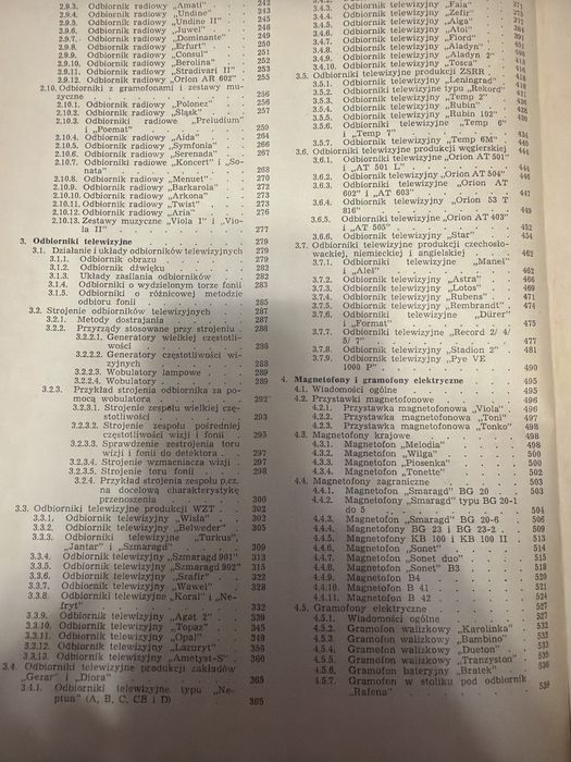 Trusz odbiorniki radiowe telewizyjne i magnetofony