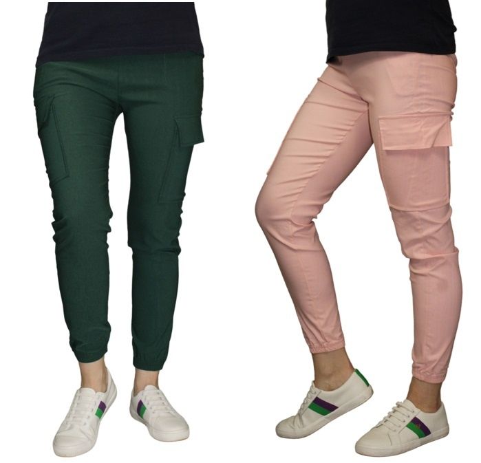 Bojówki damskie dresowe rozmiary od 2XL do 7XL