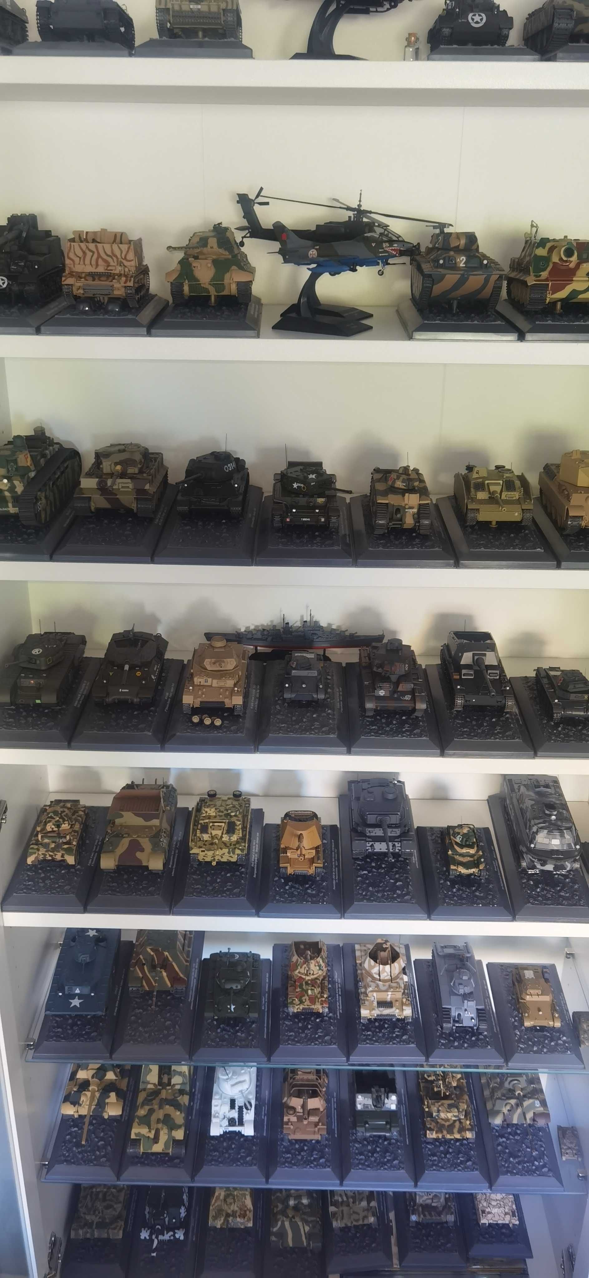 Coleção tanques da segunda guerra mundial escala 1/43