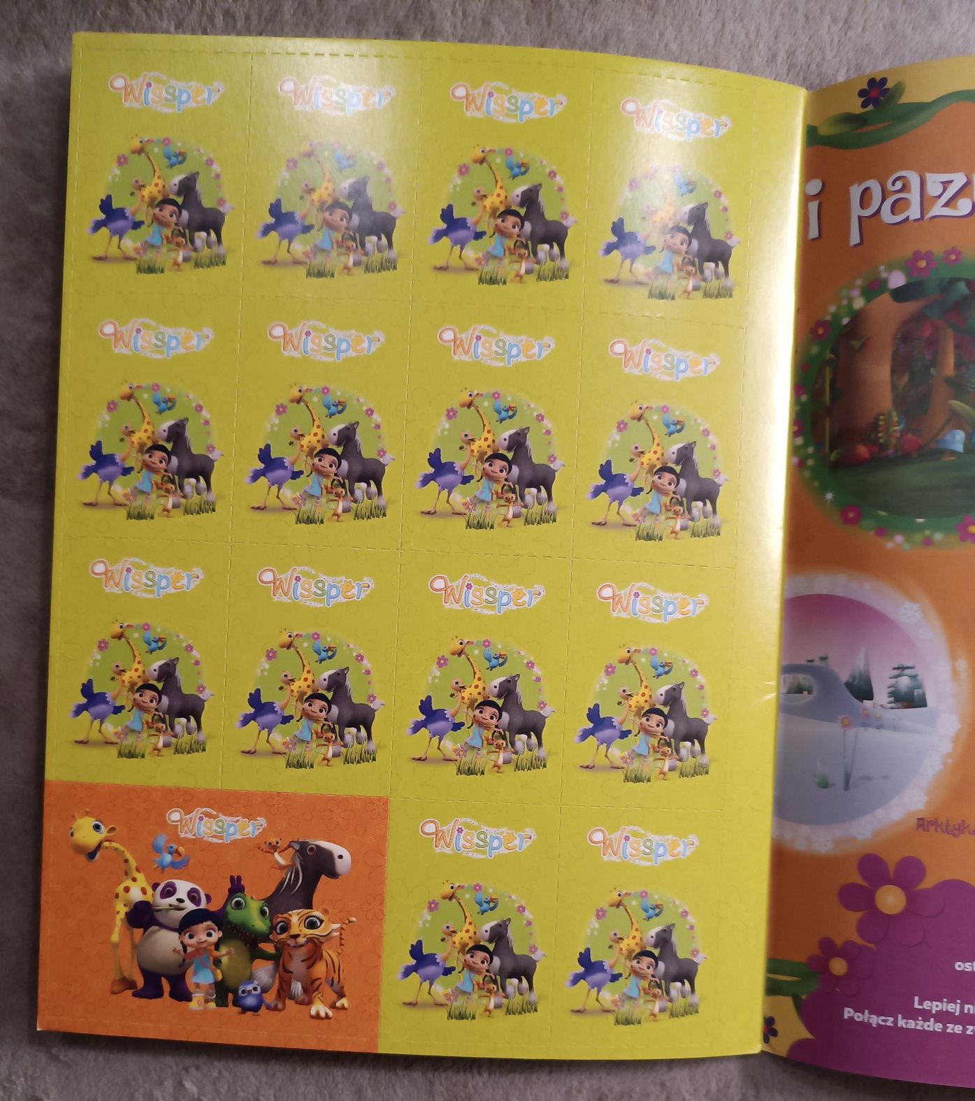 Wissper Tajemnice zwierząt grz zadania zabawy edukacyjne