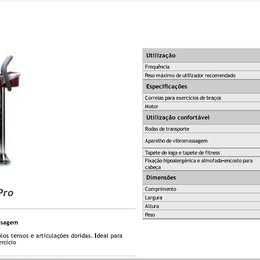 Máquina de vibromassagem TACTILETONIC PRO G225