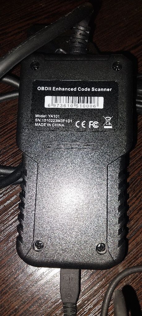 Автомобільний діагностичний сканер OBD-2