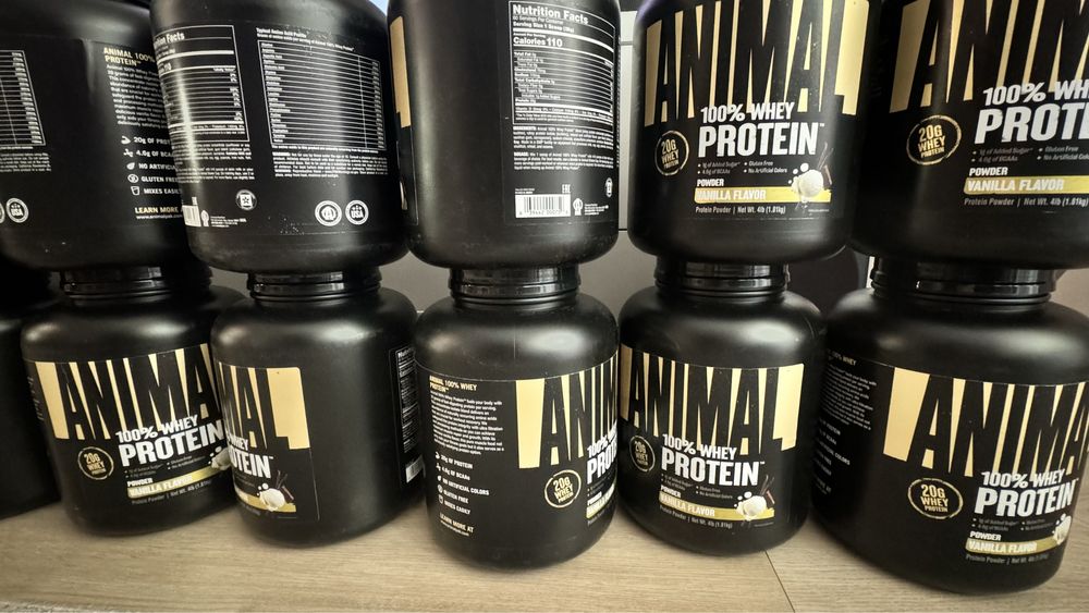 Нова поставка Animal 100% whey protein ( ваніль, шоколад)