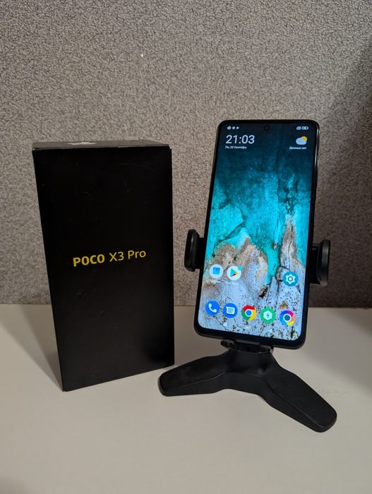 Poco X3 Pro 8+3/256 на ремонт