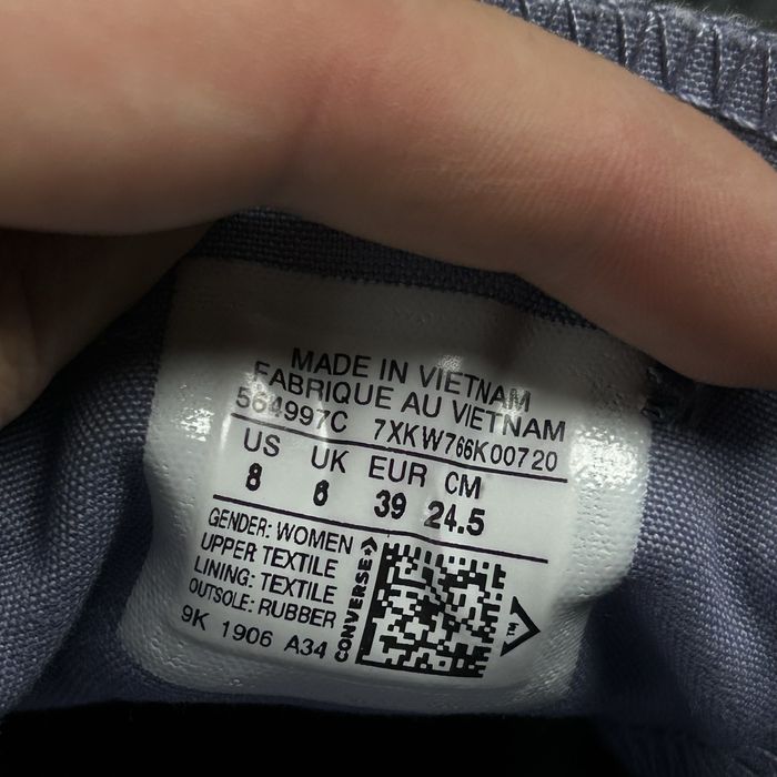 Кеды Converse chuck taylor all star platform low top