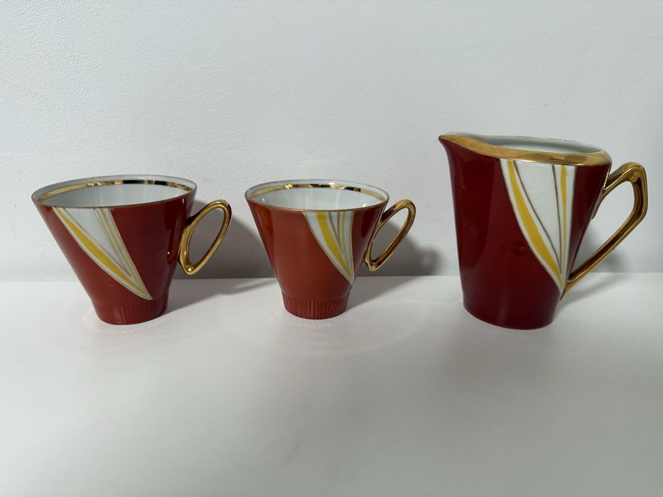 Ćmielów czerwony serwis