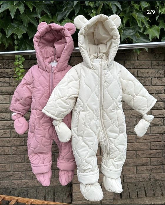 Зимовий комбінезон для дівчинки 80