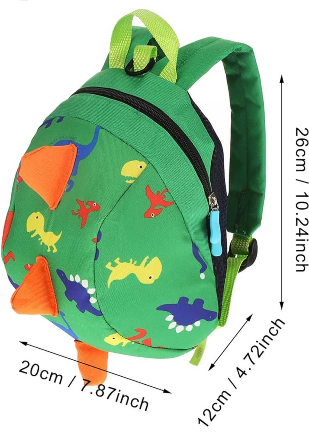 Plecak z opaską na nadgarstek , szelki bezpieczeństwa dla dziecka