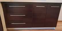 Komoda z szufladami i półkami na buty 160x90 - praktyczna i stylowa!