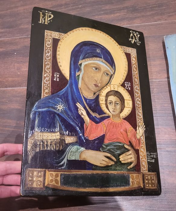 Продам недорого большая старинная икона