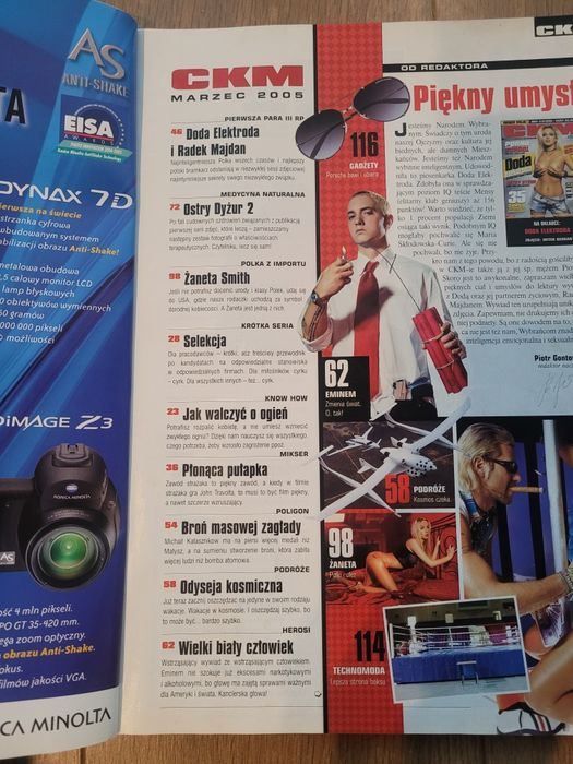 CKM Marzec 2005 sesja Doda Elektroda Żaneta Smith