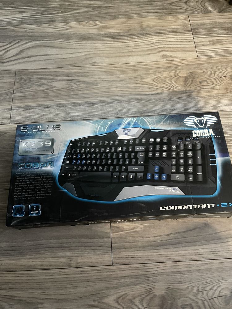 Klawiatura nowa gamingowa Cobra coinbatant ex e-blue