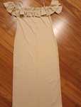 Vestido bege de verão