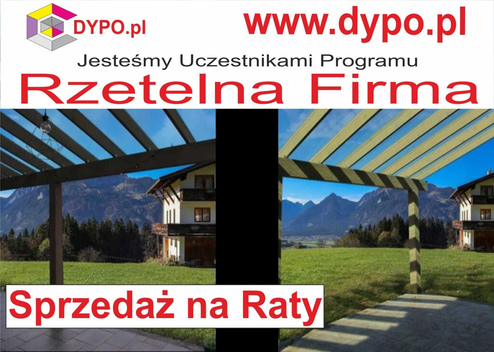 Poliwęglan komorowy Lity płyty dach taras pergola 4,6,8,10,16,20,25,32