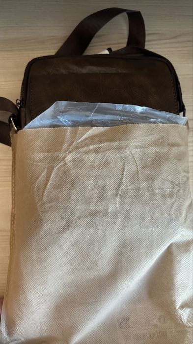 Стильная мужская сумка, новая