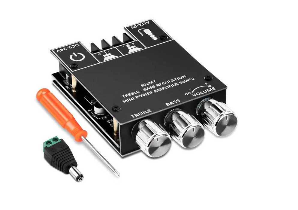 ZK-502MT 2x50W Bluetooth 5,0 AUX