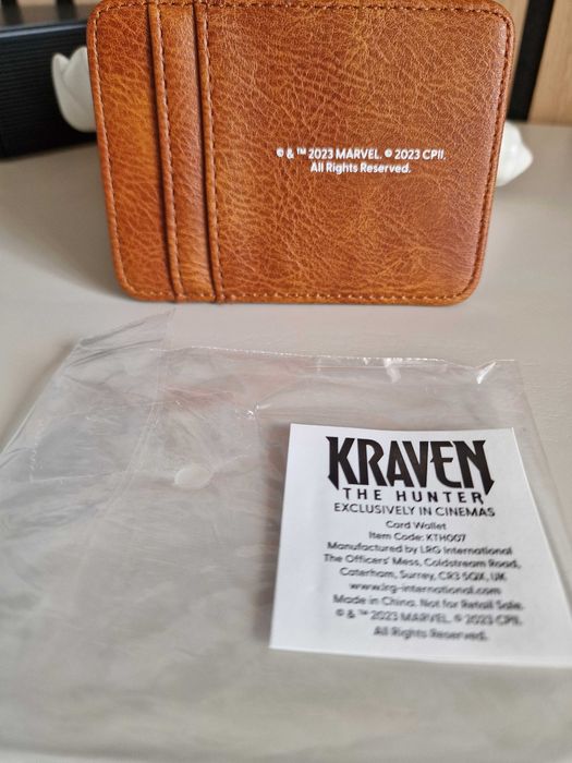 Carteira Oficial Marvel - Kraven: O Caçador