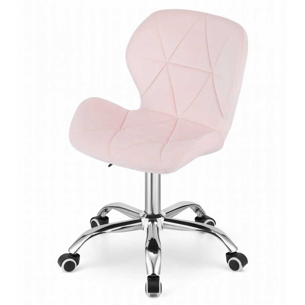 Крісло Кресло Стул для офіса та дому рожевий велюр