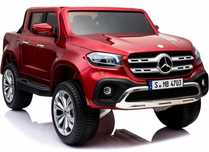 Auto na akumulator MERCEDES X CLASS 4X4 MP4 koła EVA, ecoskóra, USB